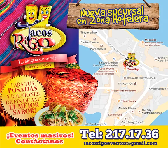 Flayer Tacos Rigo